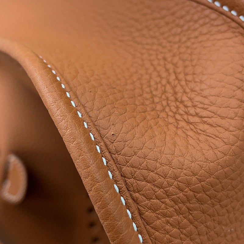エルメス ショルダーバッグ エブリン3 PM ゴールド/ゴールド金具 トリヨンクレマンス K刻印 HERMES Evelyne