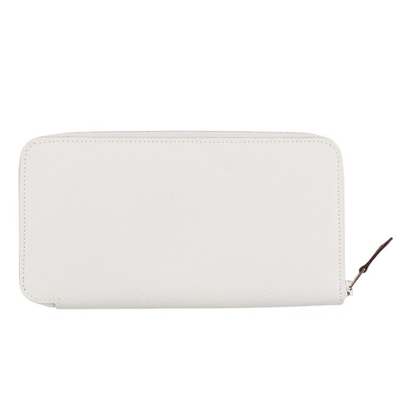 エルメス 長財布 アザップロング シルクイン グリスペール/シルバー金具 エプソン B刻印 財布