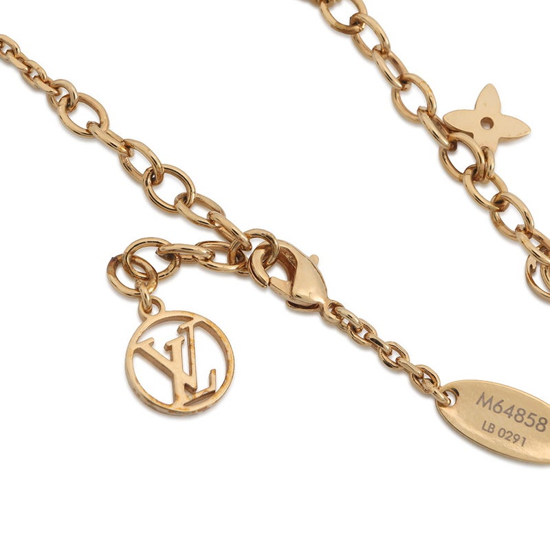 ルイヴィトン ブレスレット ブラスレ・ブルーミング M64858 LOUIS VUITTON アクセサリー モノグラムフラワー