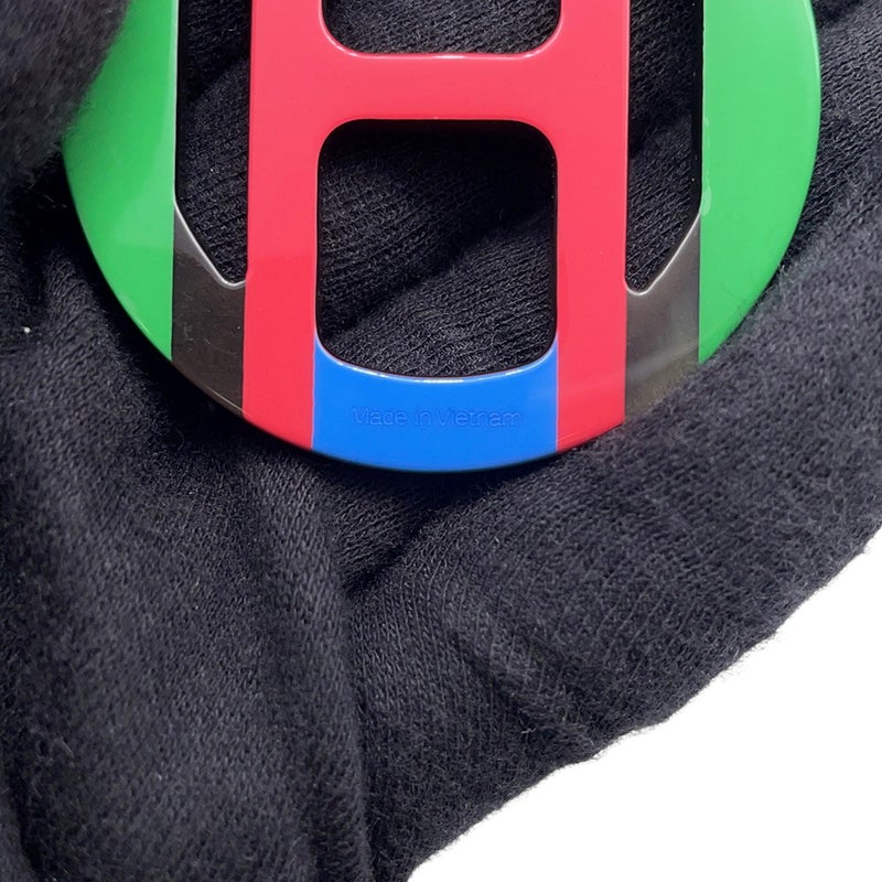 エルメス ピアス Hエキップ Equipe バッファローホーン HERMES アクセサリー