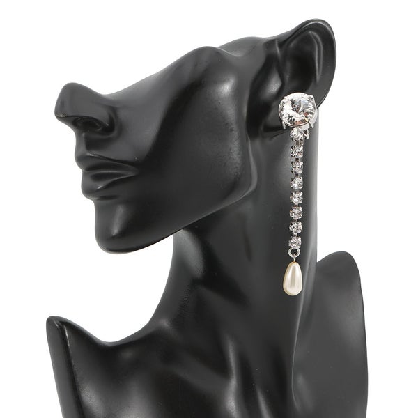 ミュウミュウ イヤリング クリスタル フェイクパール Miu Miu アクセサリー