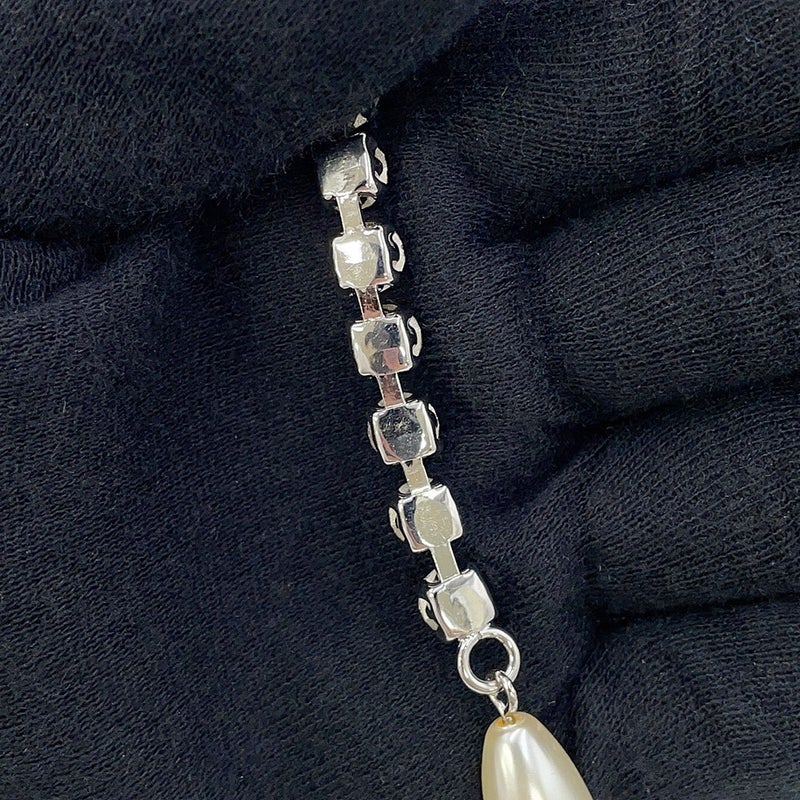 ミュウミュウ イヤリング クリスタル フェイクパール Miu Miu アクセサリー