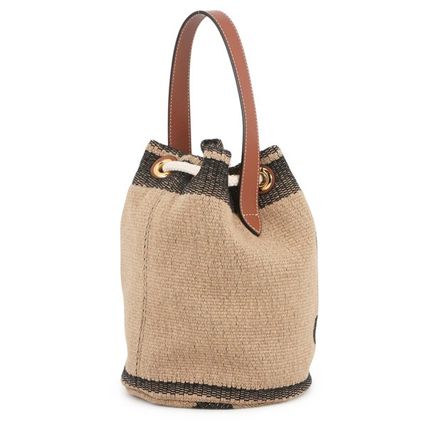 セリーヌ ハンドバッグ ティーンドローストリング トリオンフ キャンバス/レザー 196532 CELINE