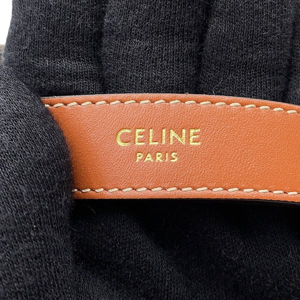 セリーヌ ハンドバッグ ティーンドローストリング トリオンフ キャンバス/レザー 196532 CELINE