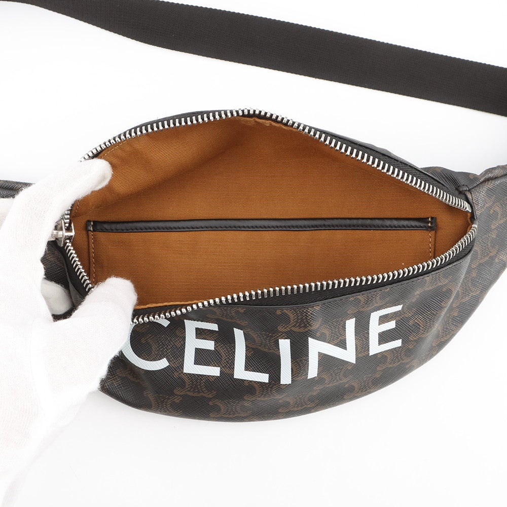 セリーヌ ボディバッグ トリオンフ ベルトバッグ PVC 195972 CELINE
