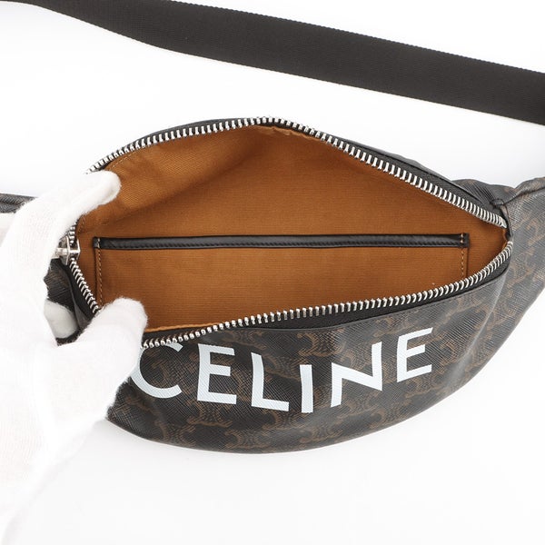 セリーヌ ボディバッグ トリオンフ ベルトバッグ PVC 195972 CELINE