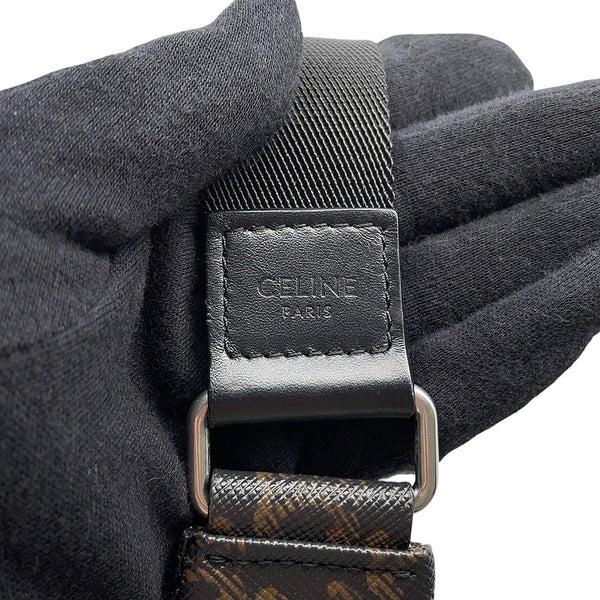 セリーヌ ボディバッグ トリオンフ ベルトバッグ PVC 195972 CELINE