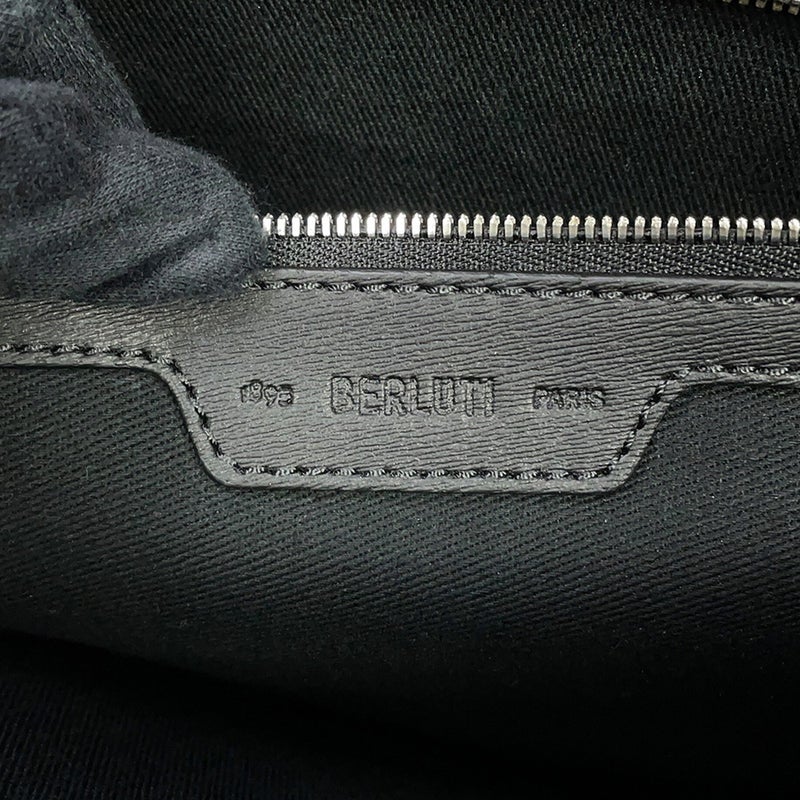 ベルルッティ トートバッグ シティブレイク PVC レザー Berluti メンズ 黒
