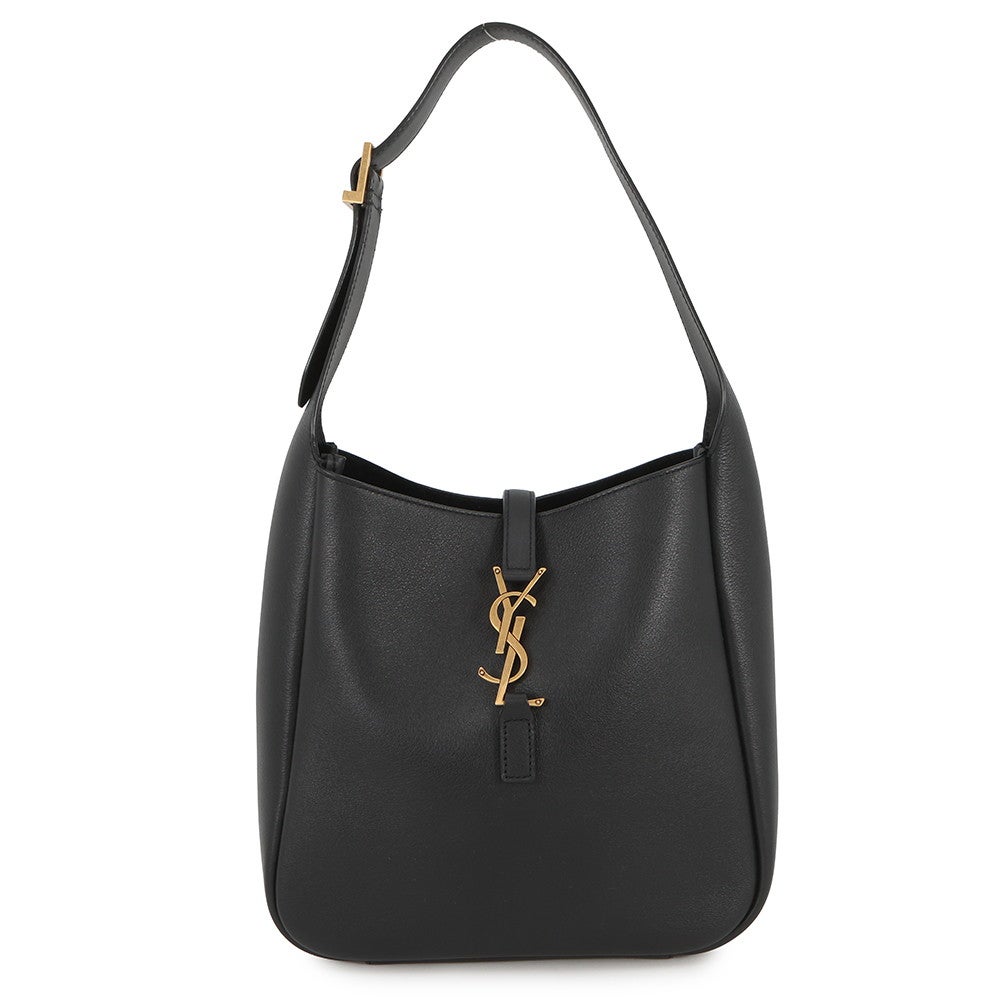 【美品】サンローランパリ　ボディバッグ　ロゴプレート　レザー　シルバー金具　黒 SAINT LAURENT サンローラン ボディバッグ CLAUDIUS 590076 03U0E