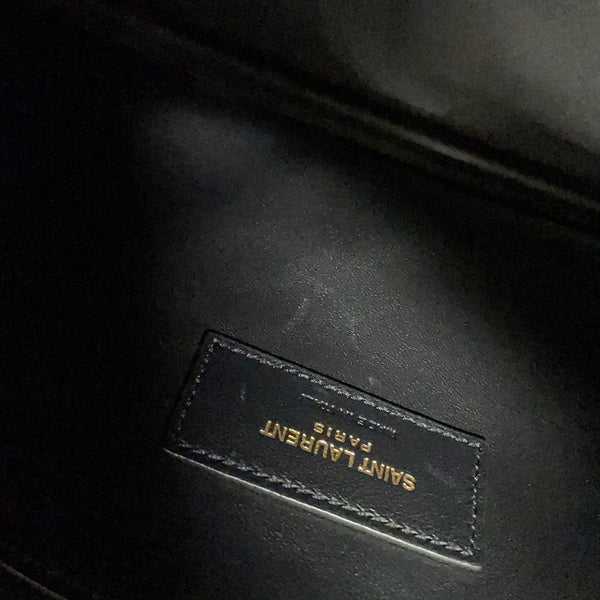 サンローランパリ ショルダーバッグ LE 5 A 7 ソフト カーフレザー 713938 SAINT LAURENT PARIS ワンショルダー 黒