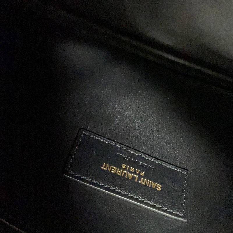 サンローランパリ ショルダーバッグ LE 5 A 7 ソフト カーフレザー 713938 SAINT LAURENT PARIS ワンショルダー 黒
