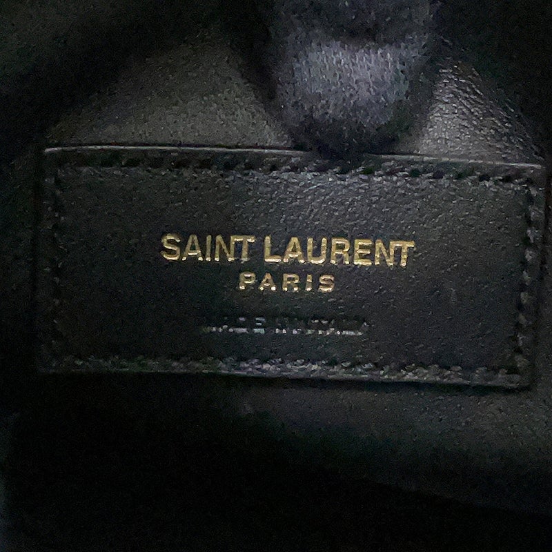 サンローランパリ ショルダーバッグ LE 5 A 7 ソフト カーフレザー 713938 SAINT LAURENT PARIS ワンショルダー 黒