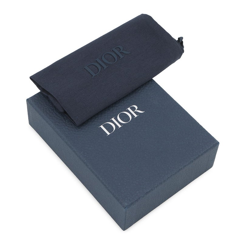 ディオール 二つ折り財布 オブリーク コインケース付き ウォレット キャンバス 2OBBC027YSE Christian Dior トロッター