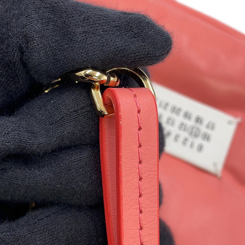 メゾンマルジェラ チェーンショルダーバッグ グラムスラム フラップ スモール レザー SB1WG0019 Maison Margiela