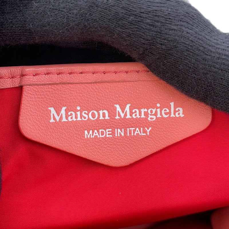 メゾンマルジェラ チェーンショルダーバッグ グラムスラム フラップ スモール レザー SB1WG0019 Maison Margiela
