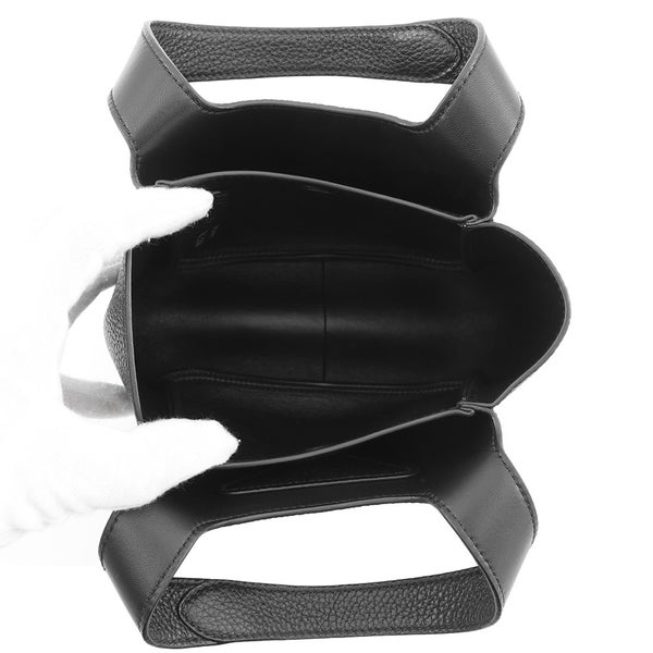 プラダ ハンドバッグ ヴィッテロダイノ ロゴ レザー 1BA349 PRADA バッグ ミニバッグ 黒