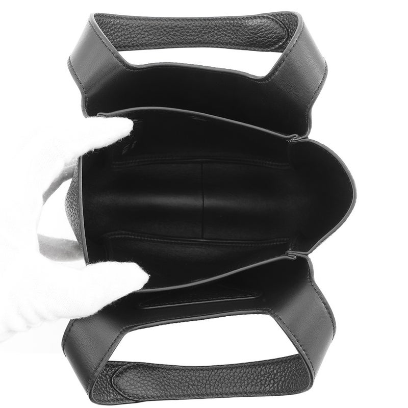 プラダ ハンドバッグ ヴィッテロダイノ ロゴ レザー 1BA349 PRADA バッグ ミニバッグ 黒