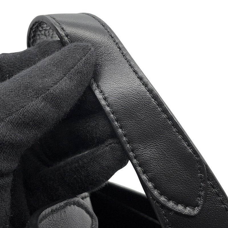 プラダ ハンドバッグ ヴィッテロダイノ ロゴ レザー 1BA349 PRADA バッグ ミニバッグ 黒