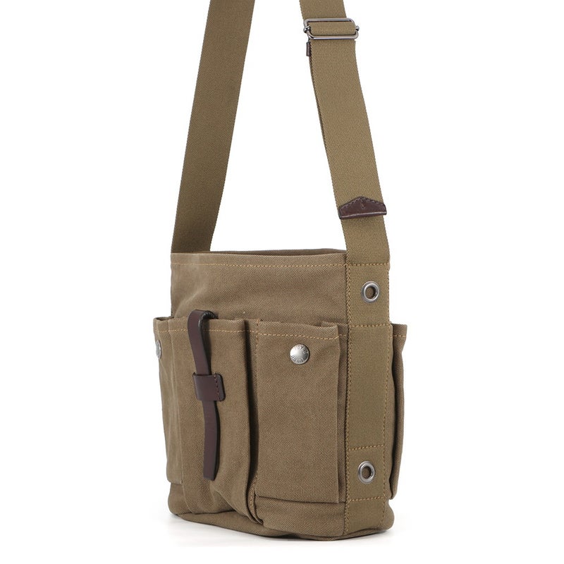 プラダ ショルダーバッグ ルート キャンバス/レザー 1BE106 PRADA