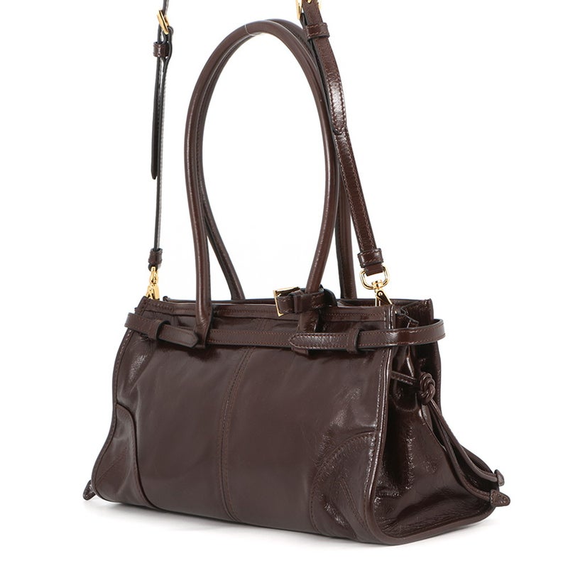 プラダ ハンドバッグ ボニー ミディアム レザー 1BA426 PRADA 2wayショルダーバッグ