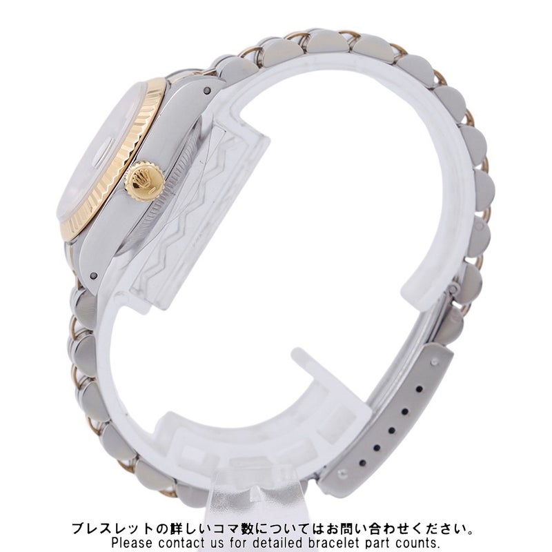ロレックス デイトジャスト 94番 SS/K18YG 69173 ROLEX 腕時計 黒文字盤