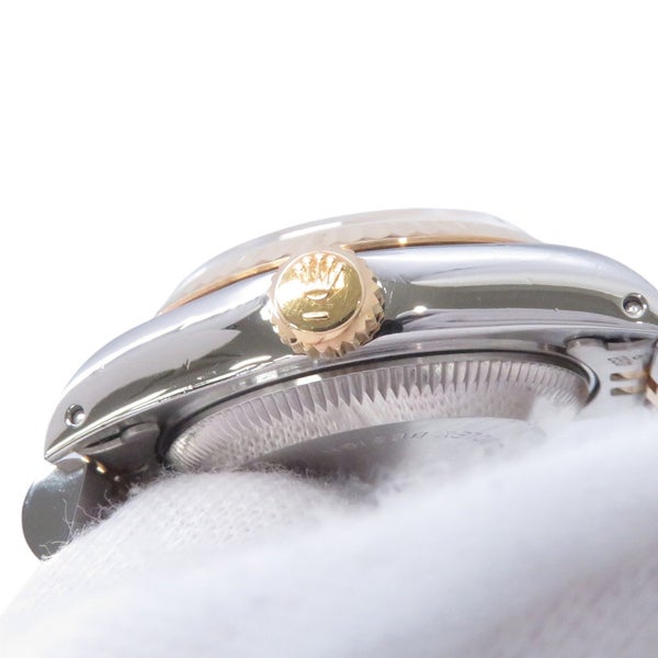ロレックス デイトジャスト 94番 SS/K18YG 69173 ROLEX 腕時計 黒文字盤