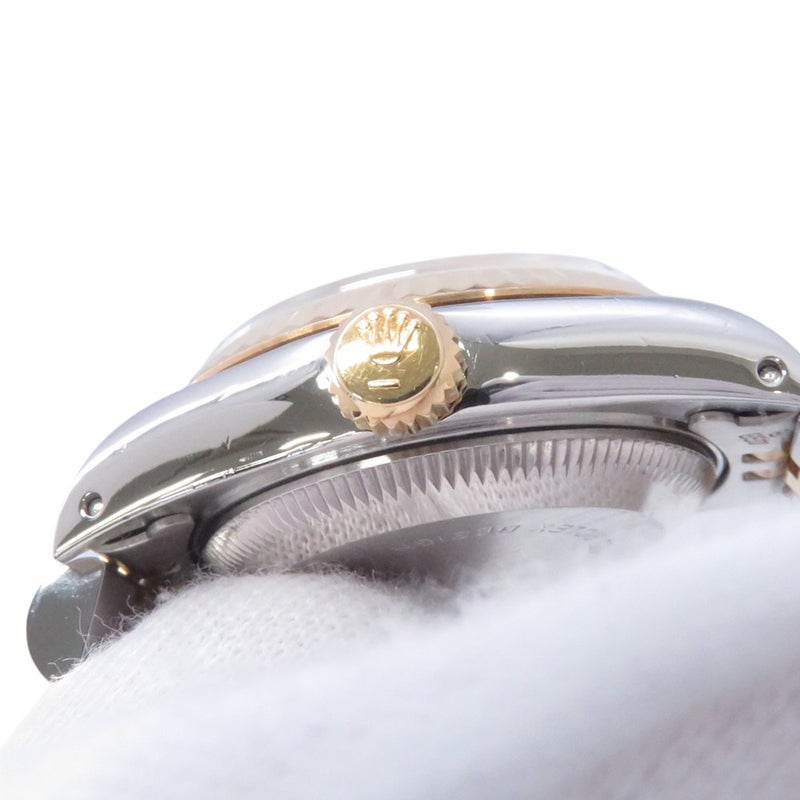 ロレックス デイトジャスト 94番 SS/K18YG 69173 ROLEX 腕時計 黒文字盤