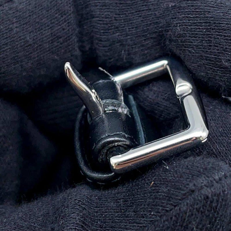 エルメス サンダル イリュージョン レザー レディースサイズ35 HERMES 靴 黒