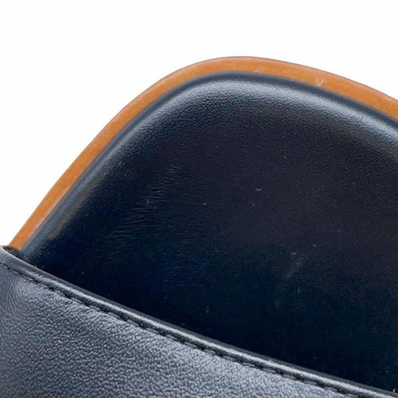 エルメス サンダル イリュージョン レザー レディースサイズ35 HERMES 靴 黒