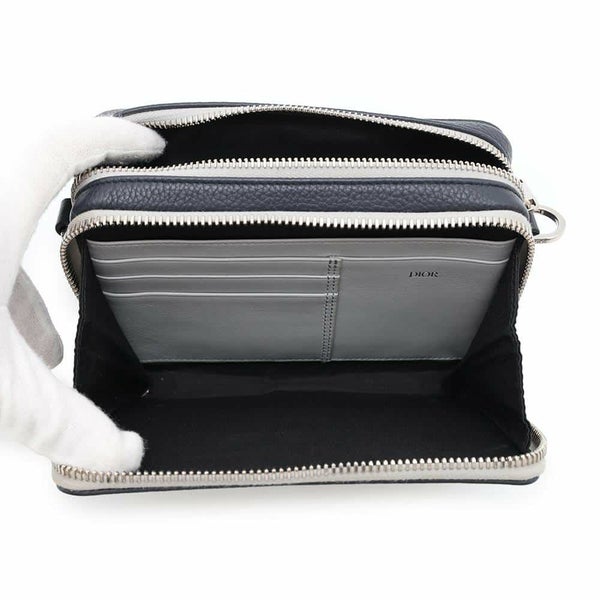 クリスチャン・ディオール ショルダーバッグ ダブルジップポケット 2PUBC120GBC Christian Dior