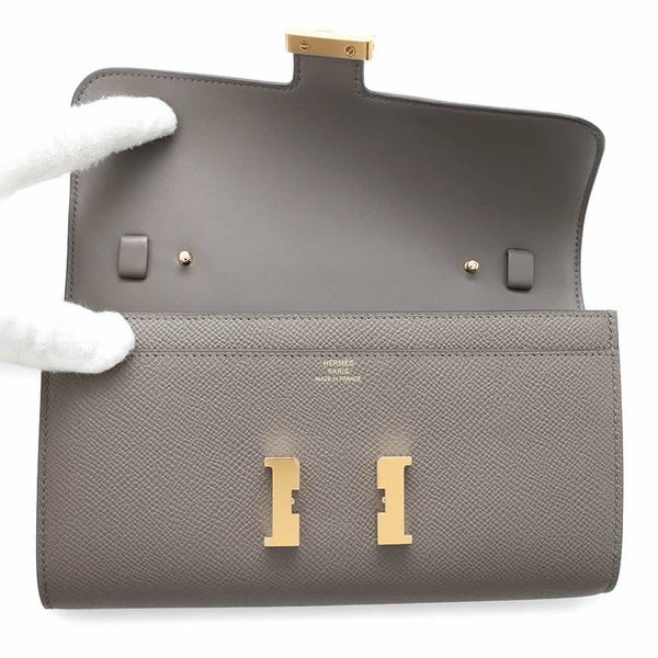 エルメス 長財布 コンスタンス トゥーゴー ロング エタン/ゴールド金具 エバーカラー W刻印