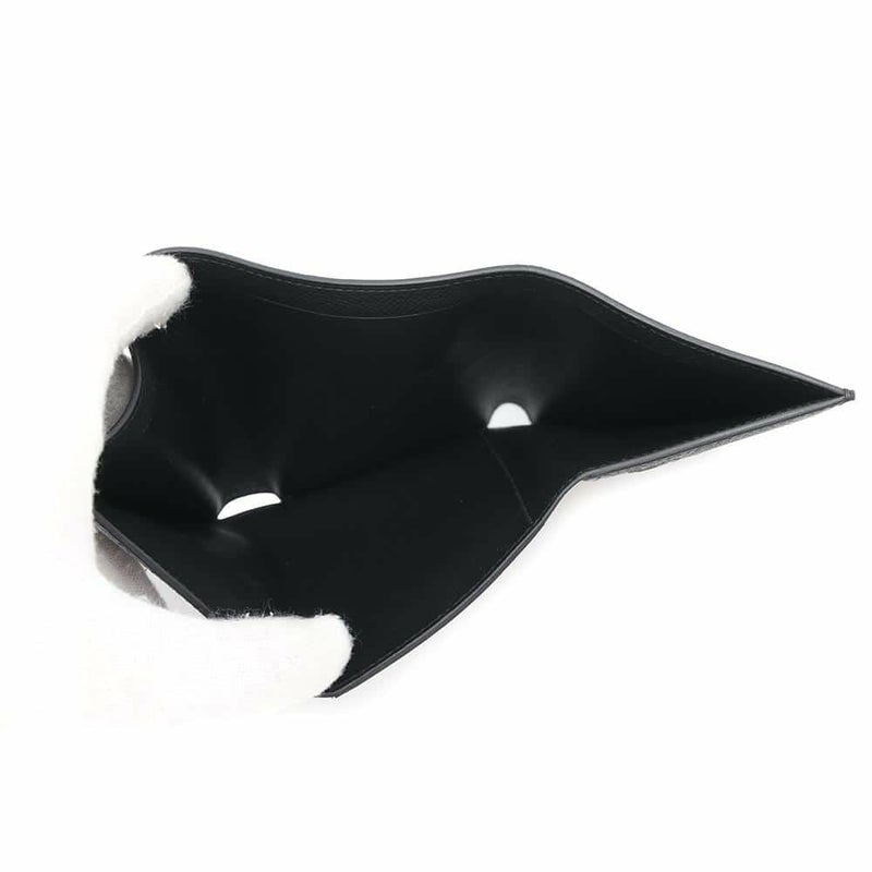 エルメス 三つ折り財布 ベアンコンビネ ブラック/ゴールド金具 エプソン W刻印 HERMES 財布