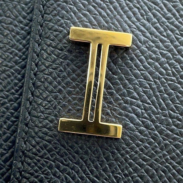 エルメス 三つ折り財布 ベアンコンビネ ブラック/ゴールド金具 エプソン W刻印 HERMES 財布