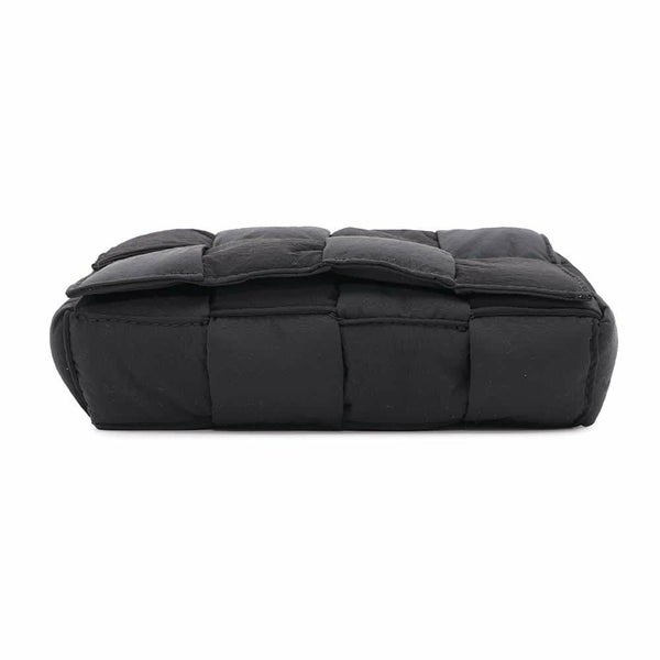 ボッテガヴェネタ ボディバッグ パデットカセット ナイロン 679763 BOTTEGA VENETA バッグ 黒