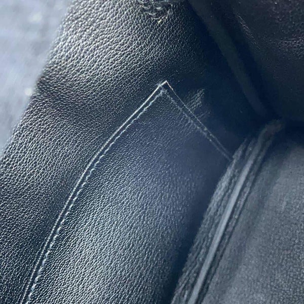 エルメス バーキン25 ブラック/ゴールド金具 トゴ U刻印 HERMES Birkin ハンドバッグ 黒