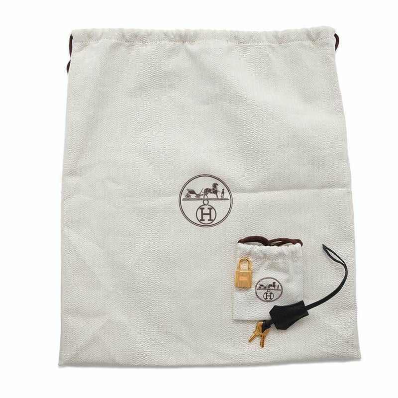 エルメス バーキン25 ブラック/ゴールド金具 トゴ U刻印 HERMES Birkin ハンドバッグ 黒