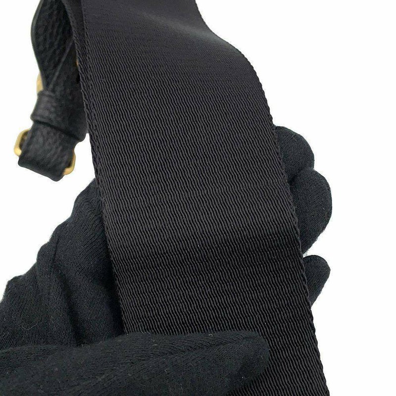 プラダ ショルダーバッグ レザー 1BE066 PRADA 黒