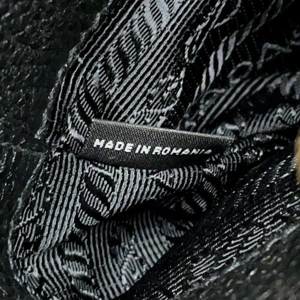 プラダ ショルダーバッグ レザー 1BE066 PRADA 黒