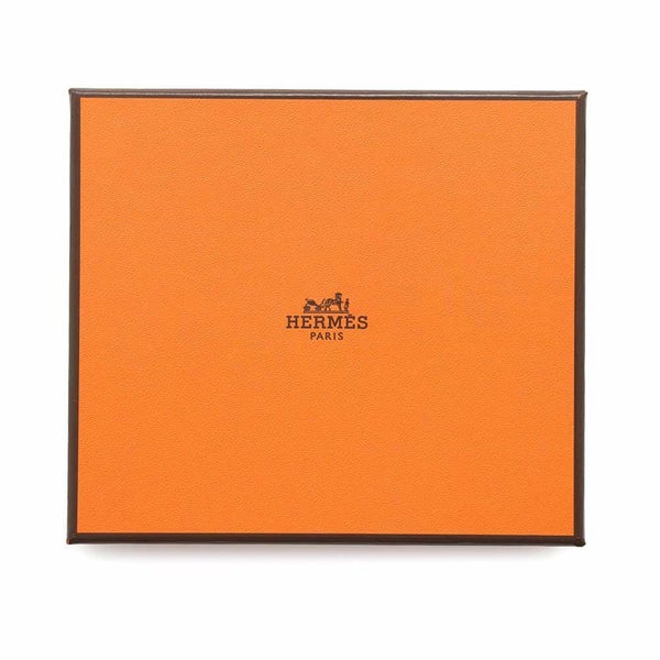 エルメス コインケース アザップコンパクト シルクイン ローズテキサス/シルバー金具 エプソン U刻印