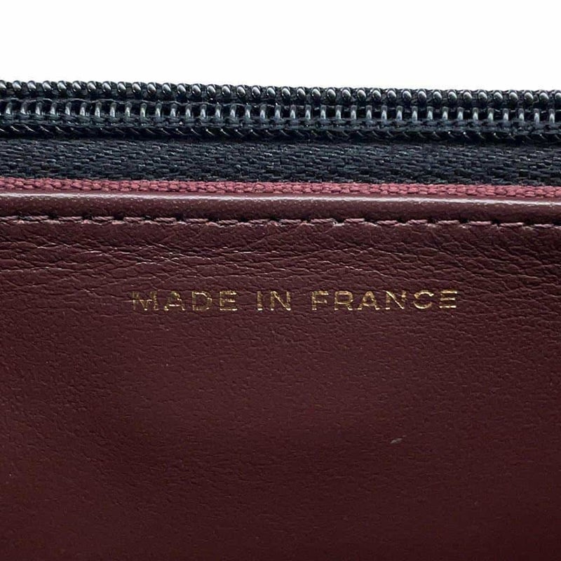 シャネル チェーンウォレット クラシック マトラッセ ココマーク キャビアスキン AP0250 CHANEL 財布 黒