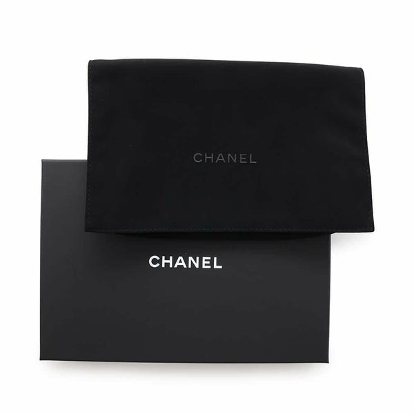 シャネル チェーンウォレット クラシック マトラッセ ココマーク キャビアスキン AP0250 CHANEL 財布 黒