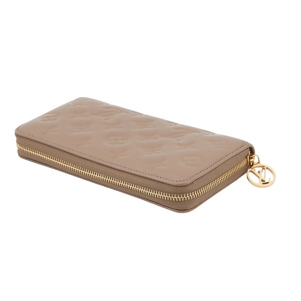 ルイヴィトン 長財布 モノグラム・ラムレザー ジッピー・ウォレット M81511 LOUIS VUITTON グレージュ