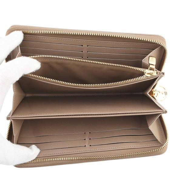 ルイヴィトン 長財布 モノグラム・ラムレザー ジッピー・ウォレット M81511 LOUIS VUITTON グレージュ
