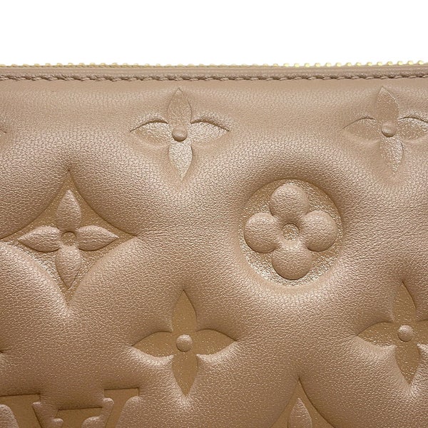 ルイヴィトン 長財布 モノグラム・ラムレザー ジッピー・ウォレット M81511 LOUIS VUITTON グレージュ