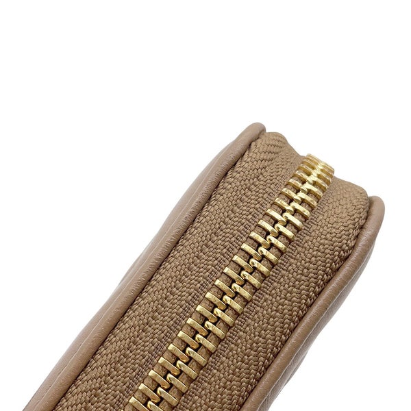 ルイヴィトン 長財布 モノグラム・ラムレザー ジッピー・ウォレット M81511 LOUIS VUITTON グレージュ