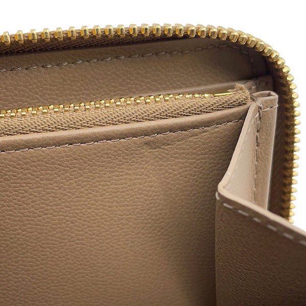 ルイヴィトン 長財布 モノグラム・ラムレザー ジッピー・ウォレット M81511 LOUIS VUITTON グレージュ