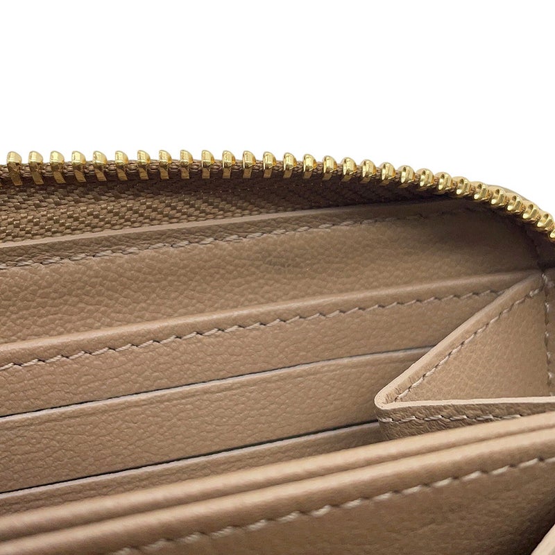 ルイヴィトン 長財布 モノグラム・ラムレザー ジッピー・ウォレット M81511 LOUIS VUITTON グレージュ