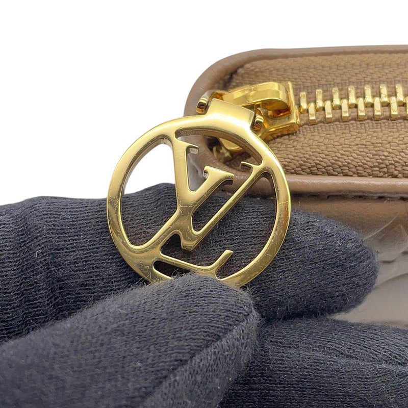 ルイヴィトン 長財布 モノグラム・ラムレザー ジッピー・ウォレット M81511 LOUIS VUITTON グレージュ