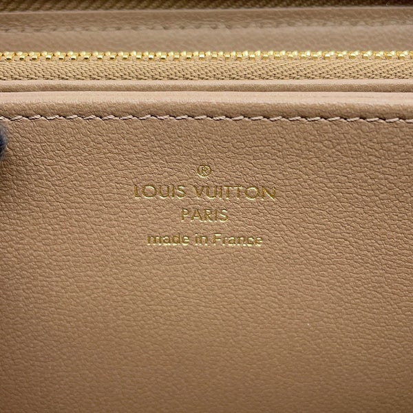 ルイヴィトン 長財布 モノグラム・ラムレザー ジッピー・ウォレット M81511 LOUIS VUITTON グレージュ