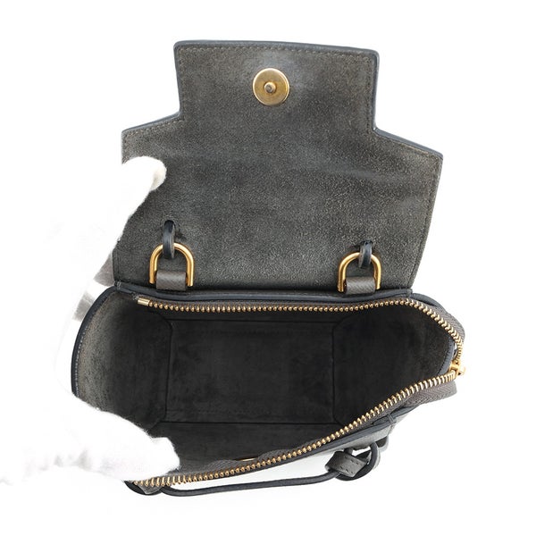 セリーヌ ハンドバッグ ベルトバッグ ナノ レザー 189003 CELINE 2wayショルダーバッグ
